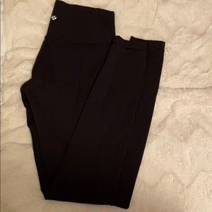 Black Lululemon Aligns (older material NOT nulu)